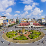 Ben Thanh Market daytime vietnam city tour