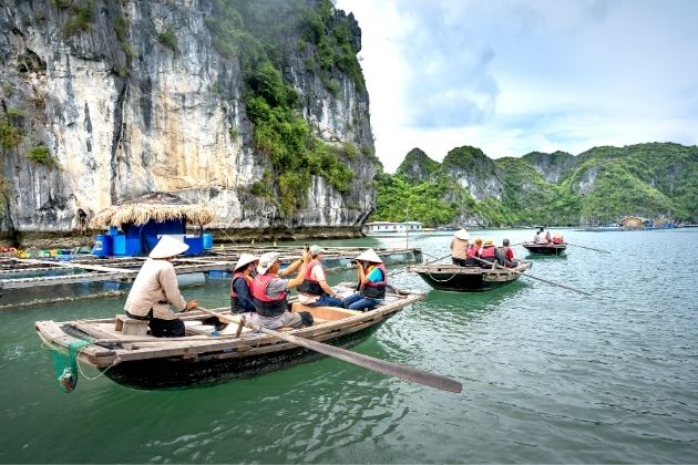Halong boat ride luxury travel vietnam