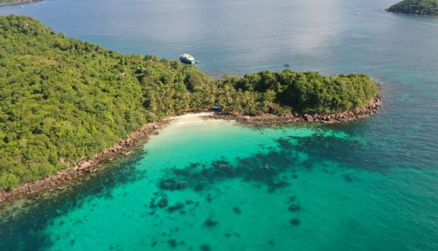 Hidden bay in Phu Quoc island luxury Vietnam tours
