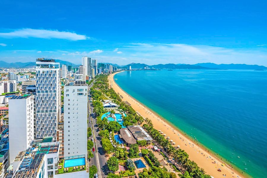 Nha Trang coastline Vietnam