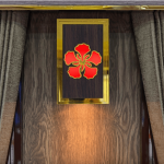 Red Phoenix Flower logo - Vietnam’s Luxury Train