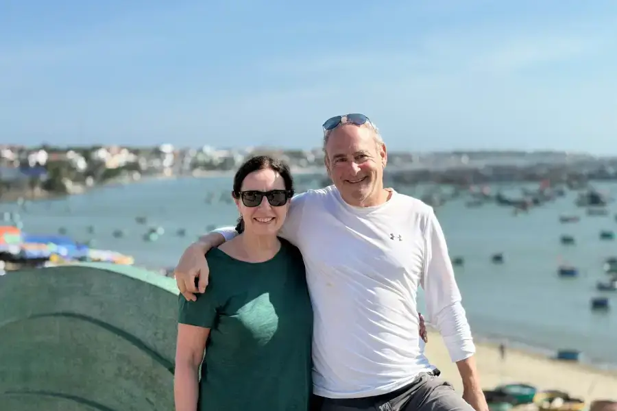 a couple visit vietnam in private luxury vietnam tours