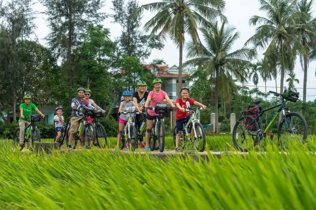 hoi an family cycling tour