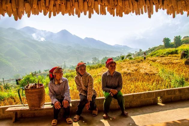 local village in sapa