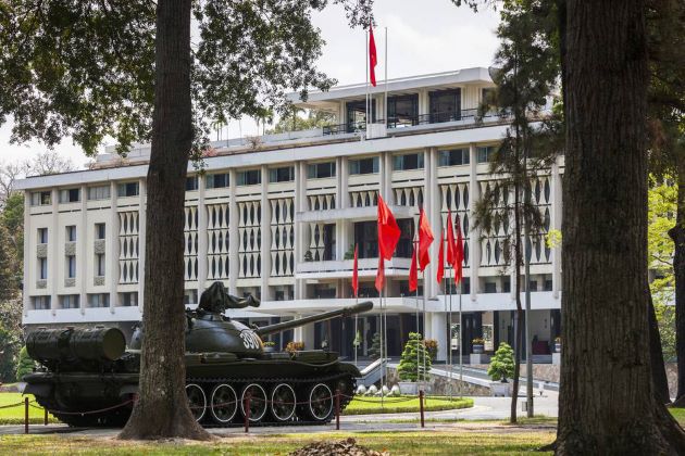 saigon independence palace is one of the most famous attraction of luxury vietnam family holidays