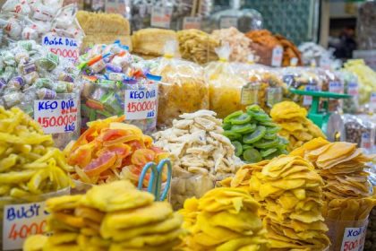 street foods in Ben Thanh Market