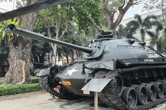 visit war renmant museum in saigon